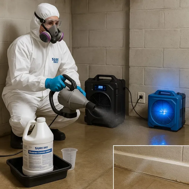 Sanitization and Odor Removal process in Clay County, SD