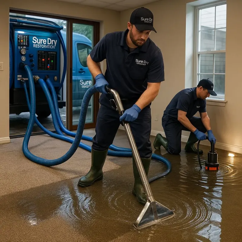Water Extraction and Removal process in Clay County, SD